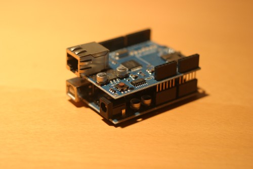 Ethernet shield connected with arduino